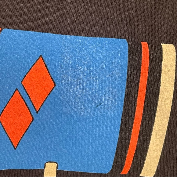 Harley Quinn DC Comics Character Graphic Print Black 100% Cotton T-Shirt Size L - Picture 7 of 7